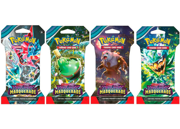 Pokémon TCG Sleeved Booster | Twilight Masquerade