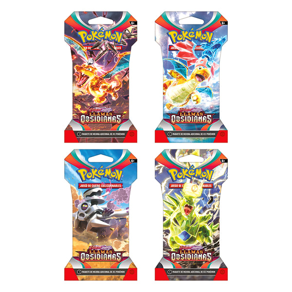 Pokémon TCG Sleeved Booster | Obsidian Flames